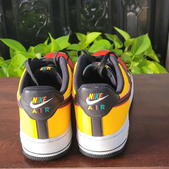 Nike Air Force 1 Low Sunburst  Mens Sneakers CK9282-100 - Picture 5 of 9